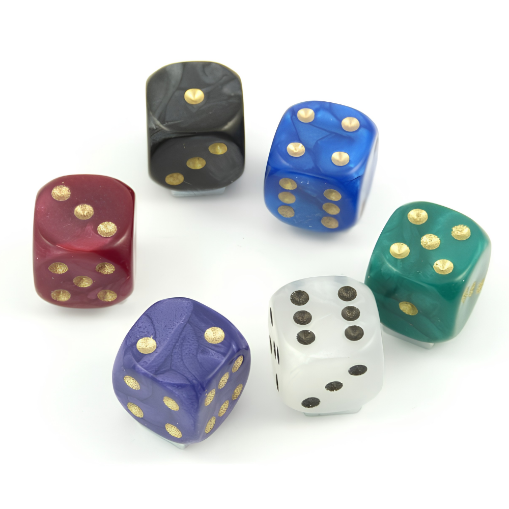 Pearl Dice - 12mm