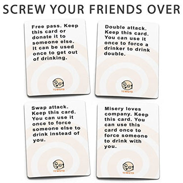 These Cards Will Get You Drunk Too - Driking Party Card Game - 18+ Only