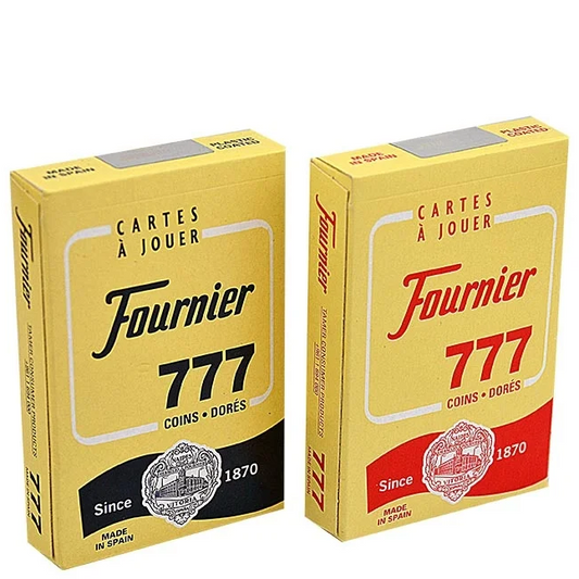 Fournier 777 : Original Gold-Edged Playing Cards