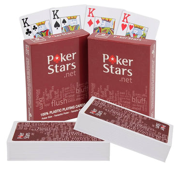 Poker Stars 100% Plastic