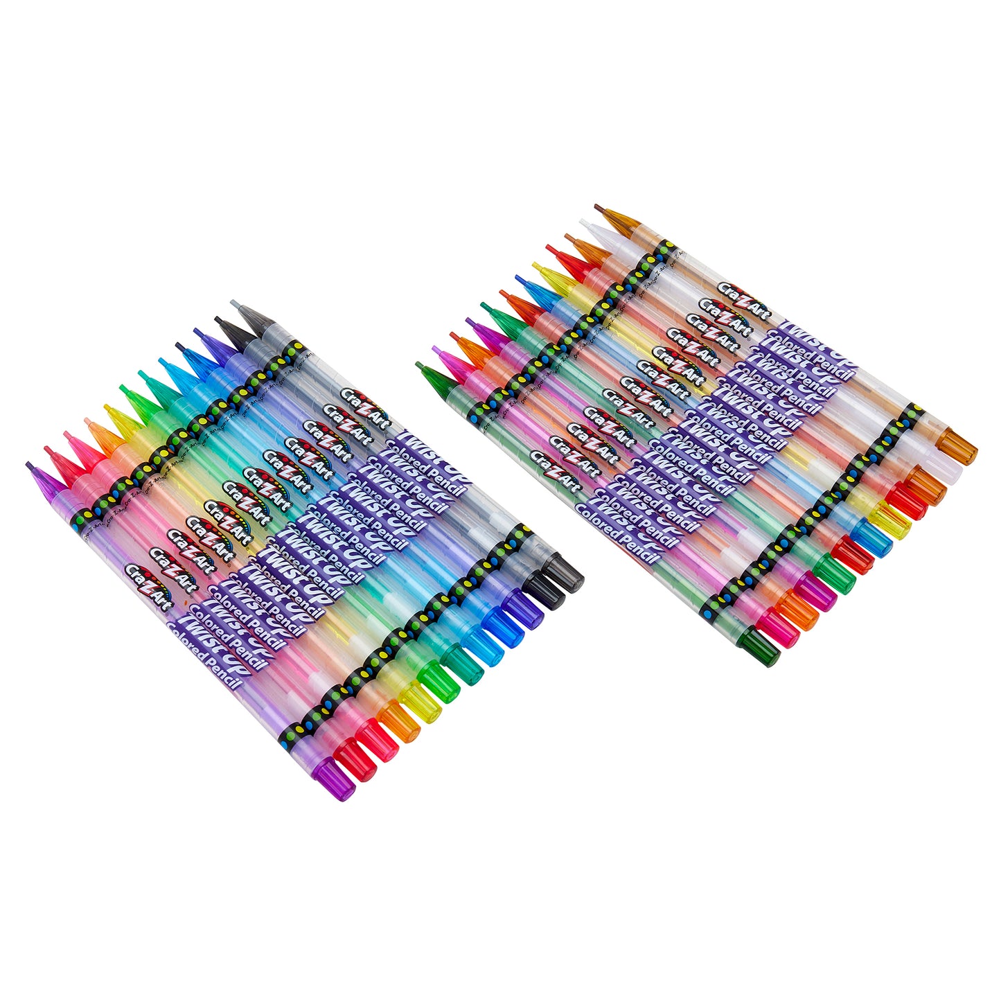 24 Twist-Up Colored Pencils