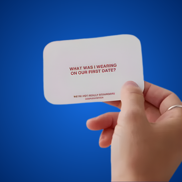 We’Re Not Really Strangers - Couples Card Game