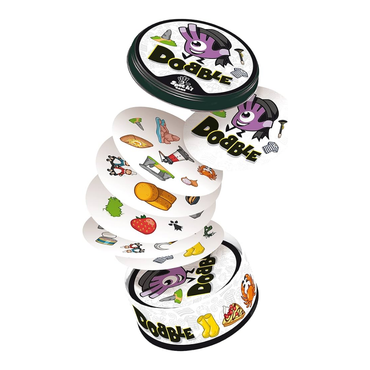 Spot It! Dobble – Classic Card Game (Black Edition)