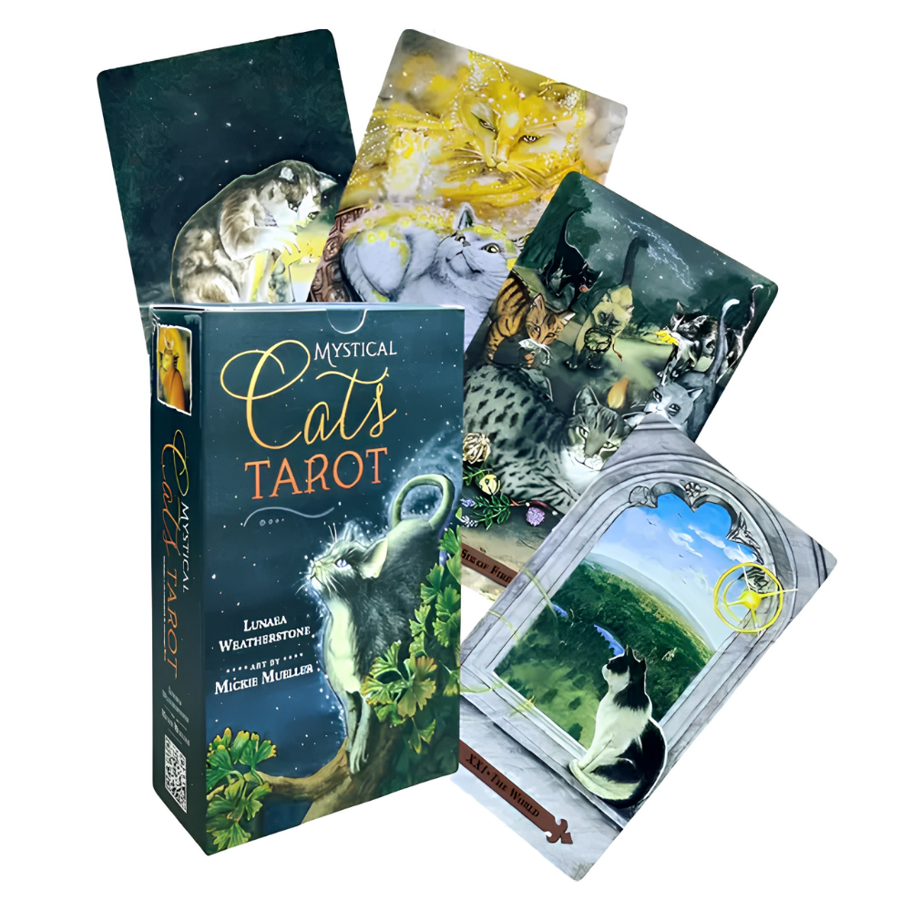 Mystical Cats Tarot by Lunaea Weatherstone