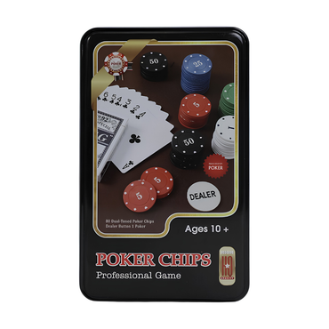 Plastic Poker Chip Set