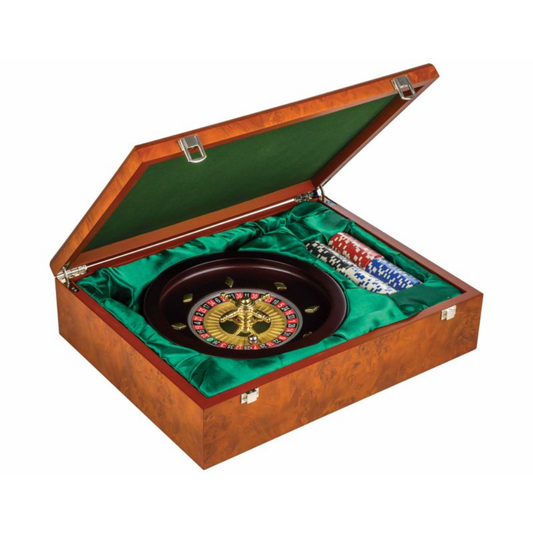 Roulette Set with Exclusive Wooden Box