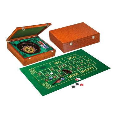 Roulette Set with Exclusive Wooden Box