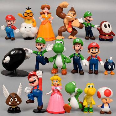 Super Mario Mini Figurines V1 2-7cm