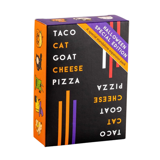Taco Cat Goat Cheese Pizza: Halloween Edition!
