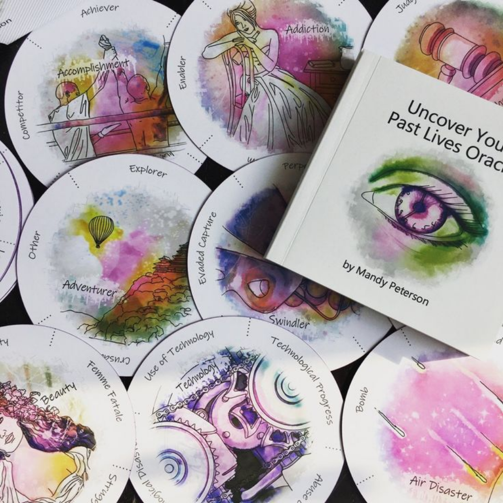 Uncover Your Past Lives Oracle by Mandy Peterson