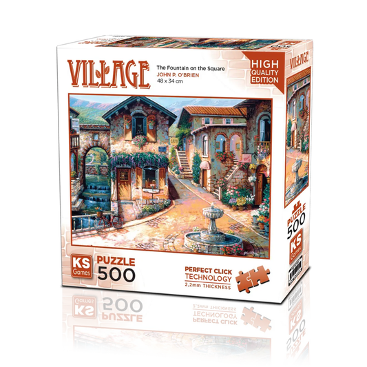 The Fountain on the Square (500 Pieces)