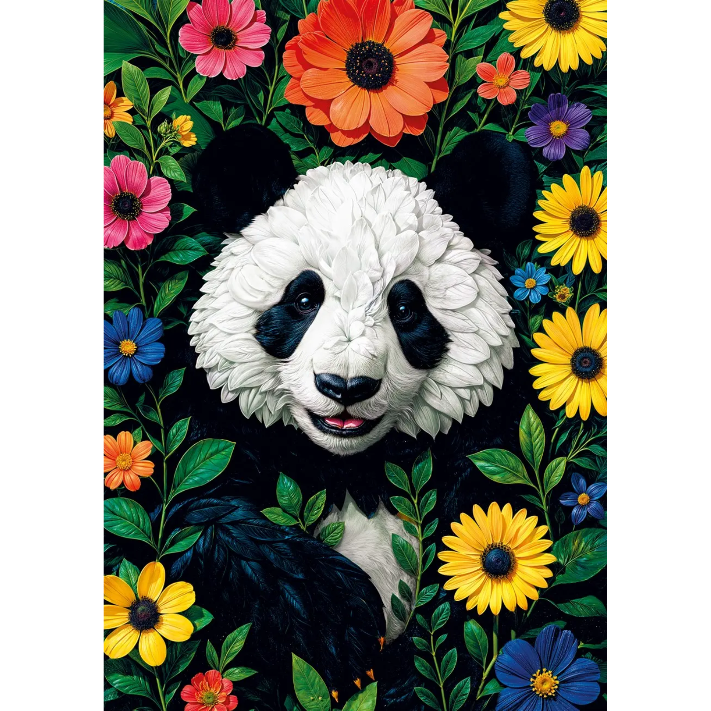 Blossoming Panda (500 Pieces)