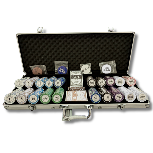 Poker Chip Set 500 β Las Vegas Edition