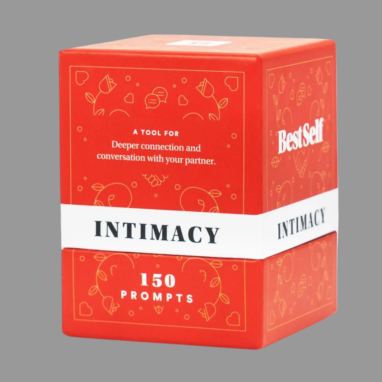 Intimacy – 150 Prompts for Deeper Connection - Couples Card Game - 16+