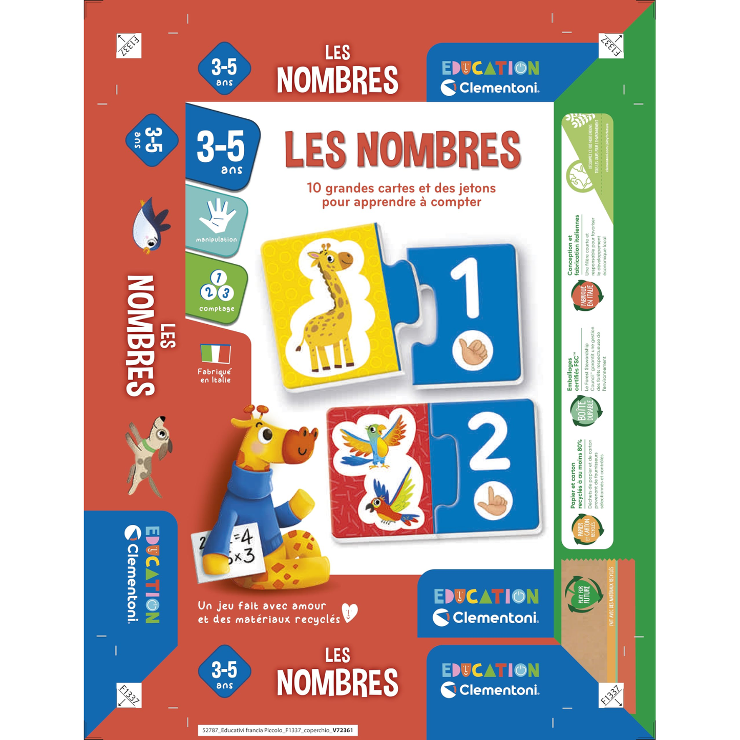 Les Nombres (3–5 ans)