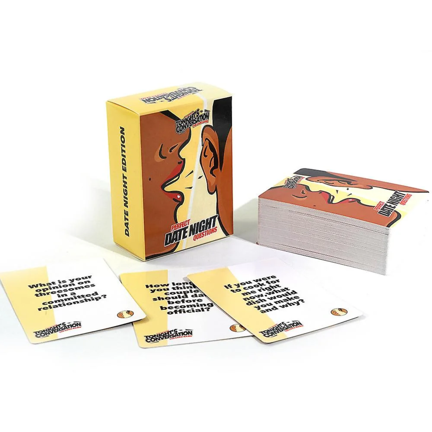 Perfect Date Night Questions - Couples Card Game - 18+ Only