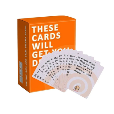 These Cards Will Get You Drunk - Drinking Party Game - 18+ Only