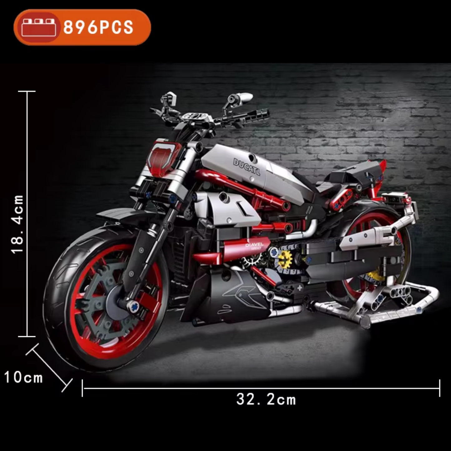 Night Rod Motorcycle – 896PCS
