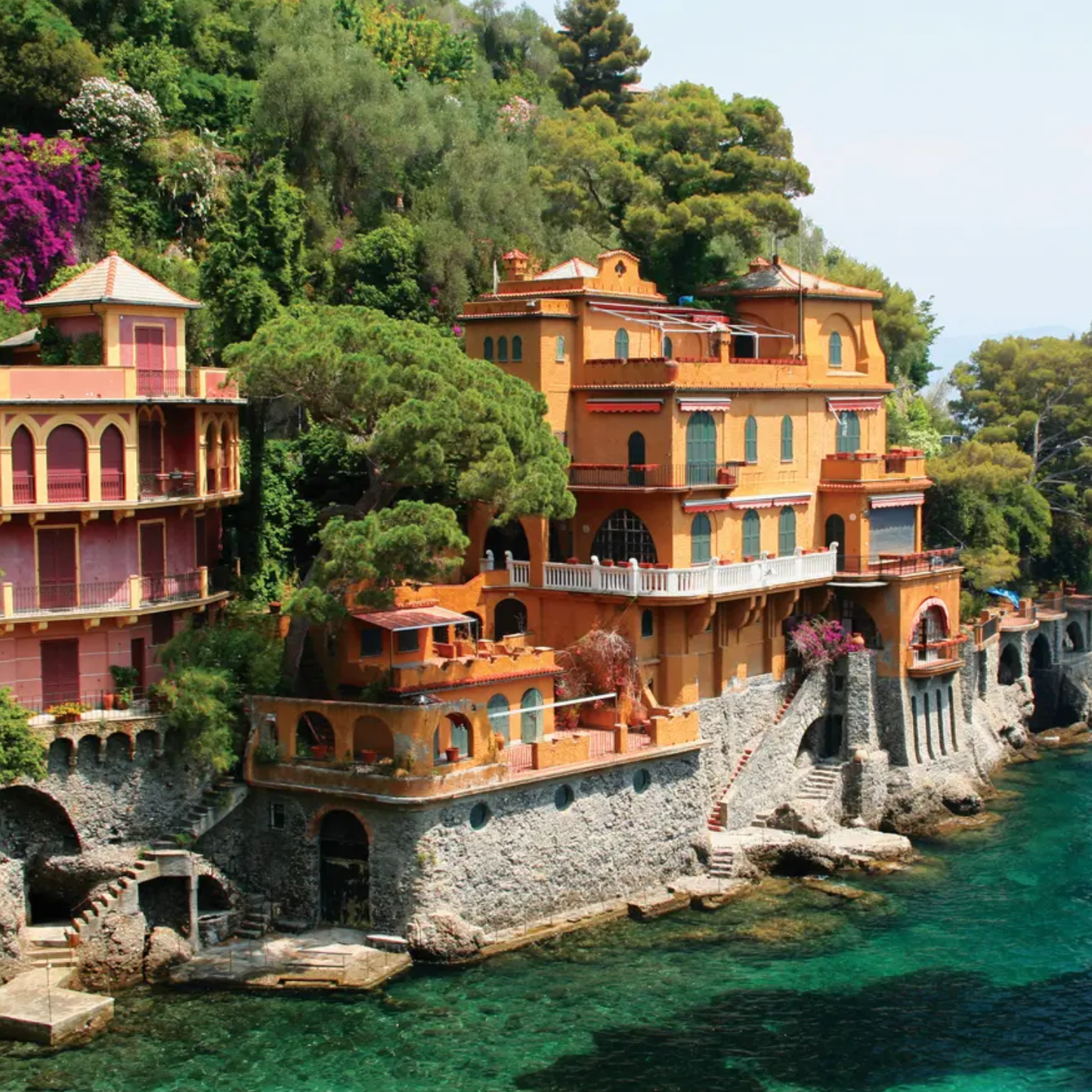 Seaside Villas near Portofino (500 Pieces)