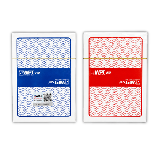 WPT VIP 100% Plastic Playing Cards
