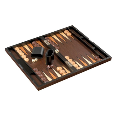 Wooden Backgammon Set – Magnetic Case