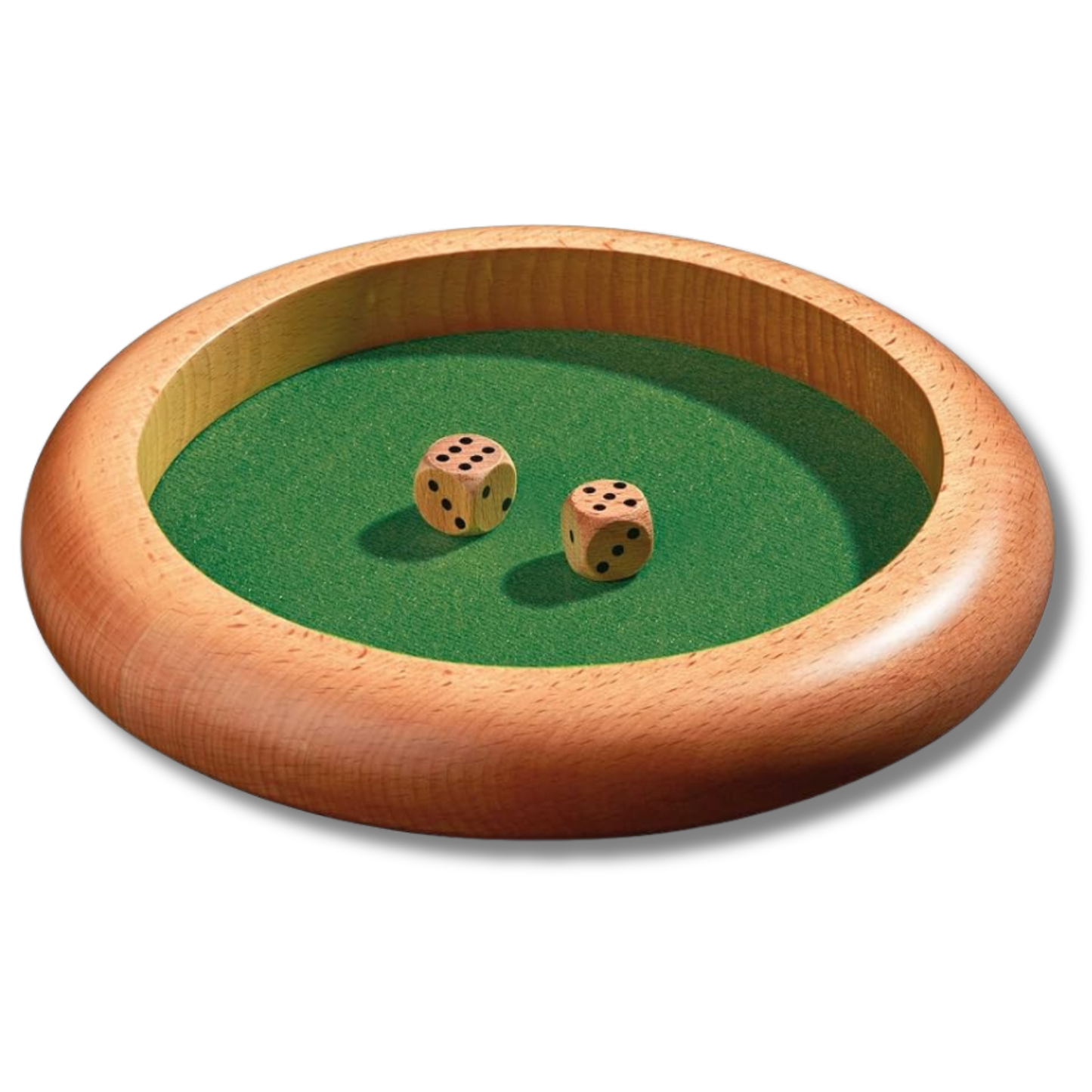 Wooden Dice Rolling Tray