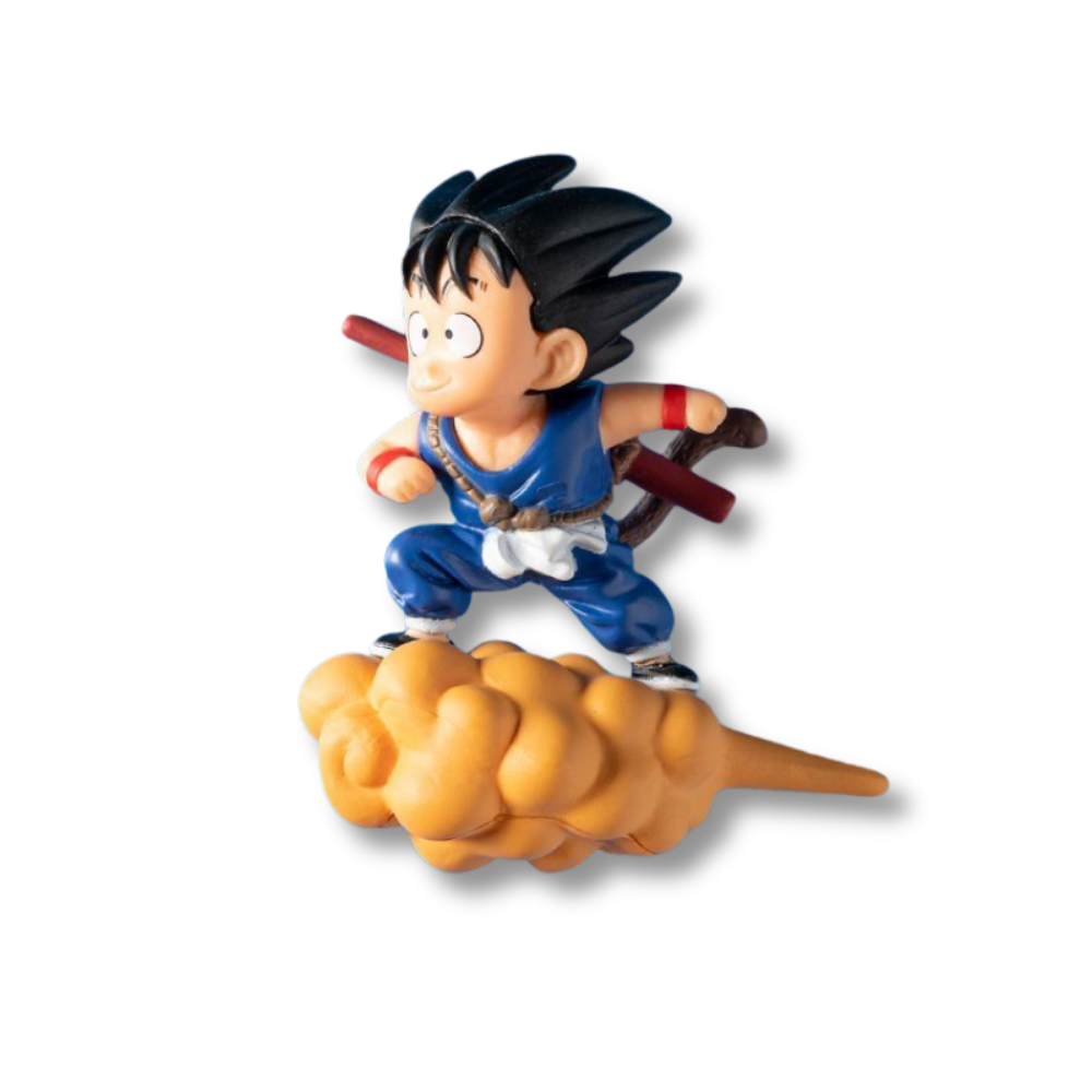 Young Goku Flying Nimbus Fridge Magnet
