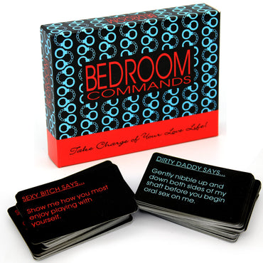 Bedroom Commands - Couples Card Game - 18+ Only