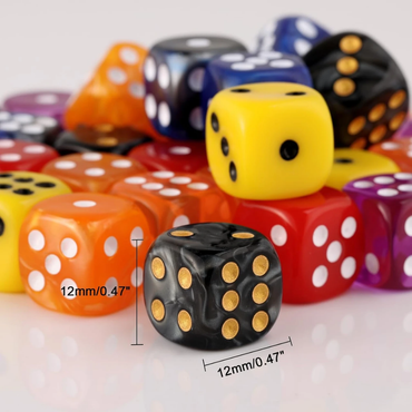 Pearl Dice - 12mm