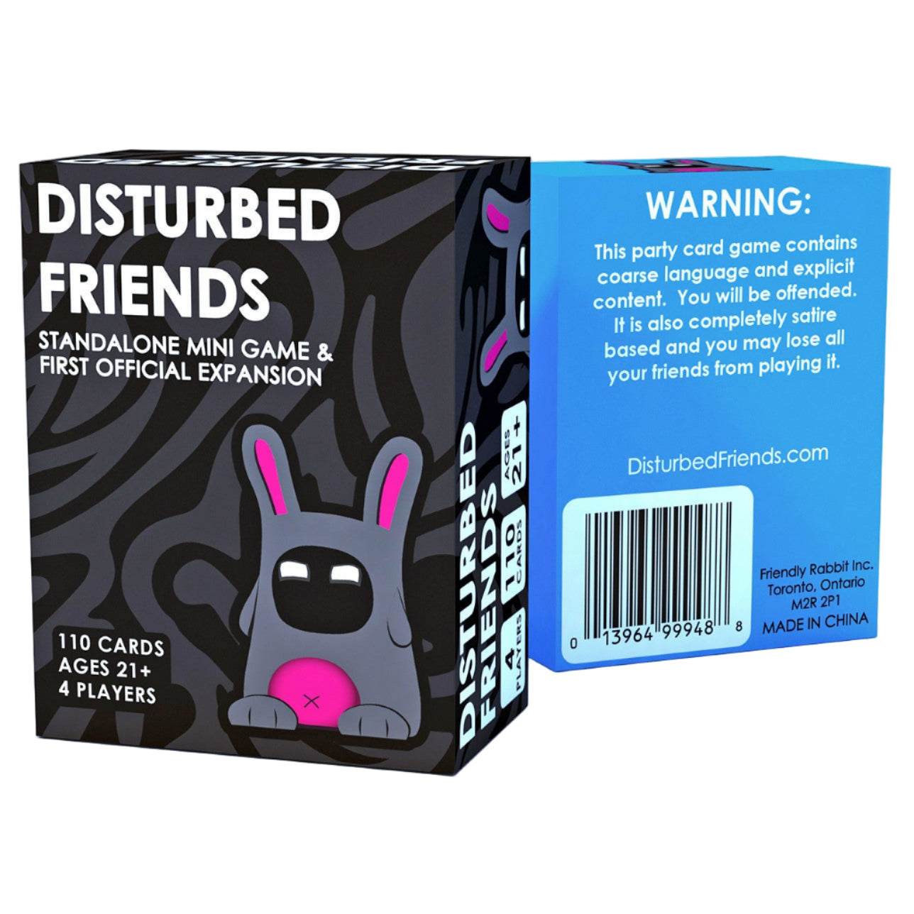 Disturbed Friends - Hilarious Party Card Game - 18 + Only