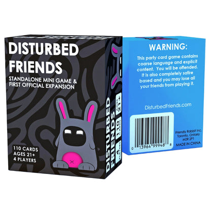 Disturbed Friends - Hilarious Party Card Game - 18 + Only