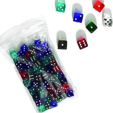 Dice Transparent 15mm