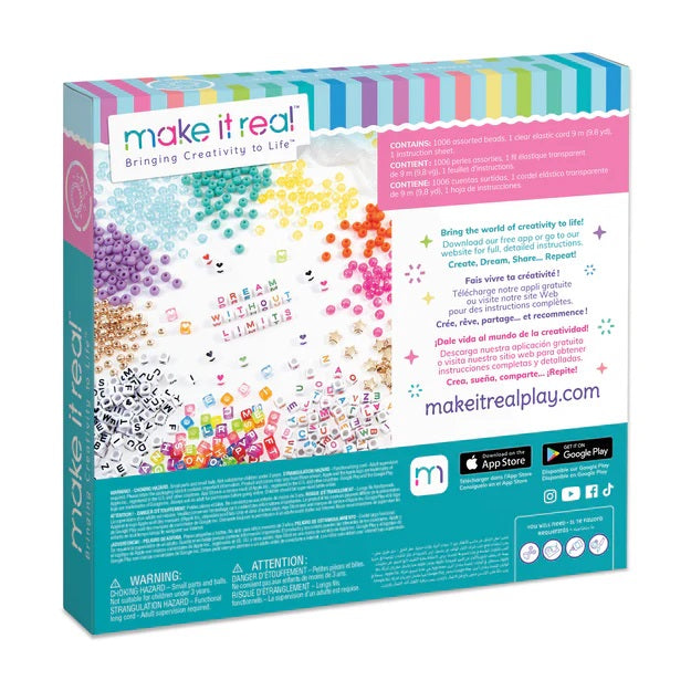 Make It Real – Alphabet Bead Bracelet Set