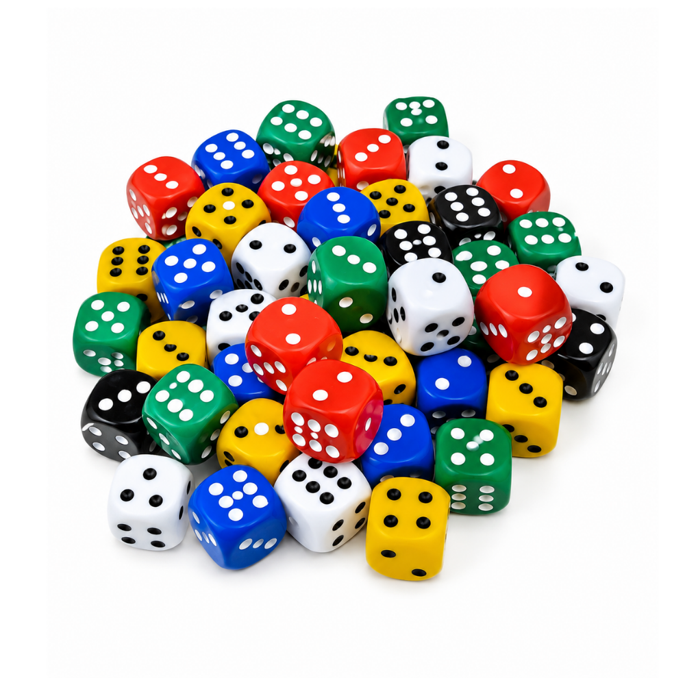 25mm Large Dice – Assorted Colors