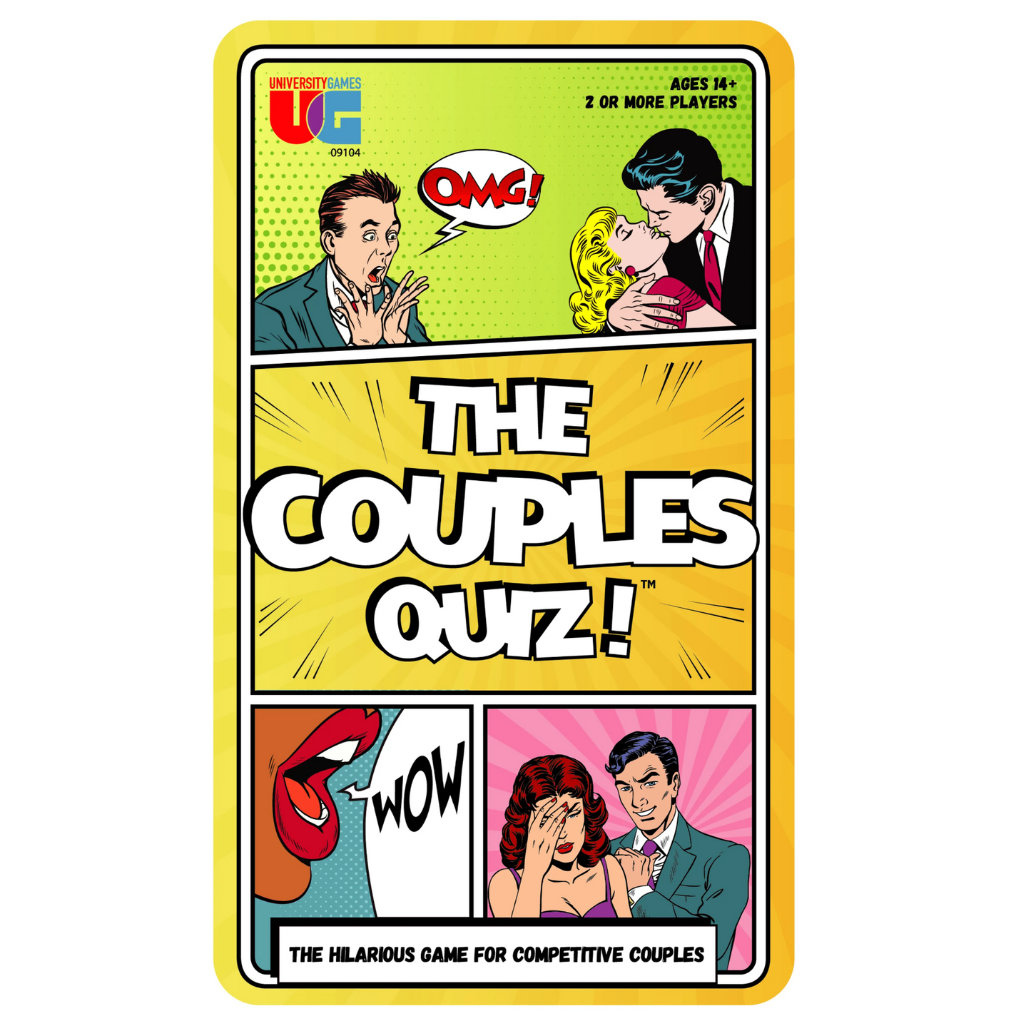 The Couples Quiz – Multi Couple Card Game - 18+ Only