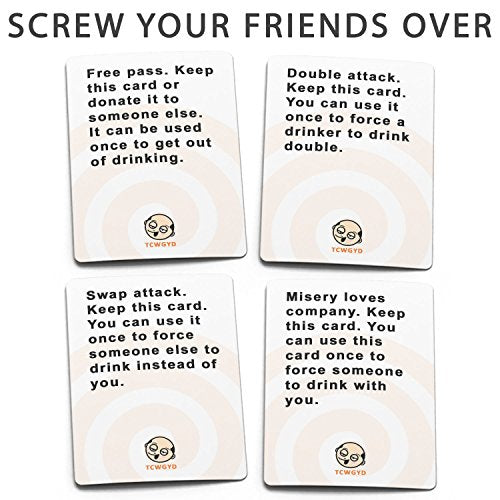 These Cards Will Get You Drunk Too - Drinking Party Card Game - 18+ Only
