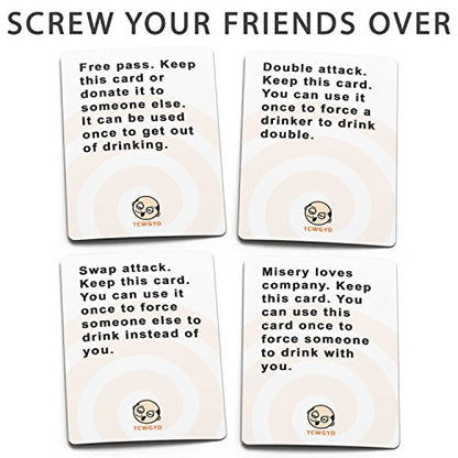 These Cards Will Get You Drunk Too - Drinking Party Card Game - 18+ Only