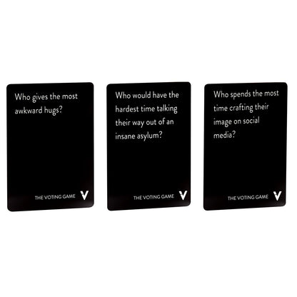 The Voting Game Expansion - Revealing Party Card Game
