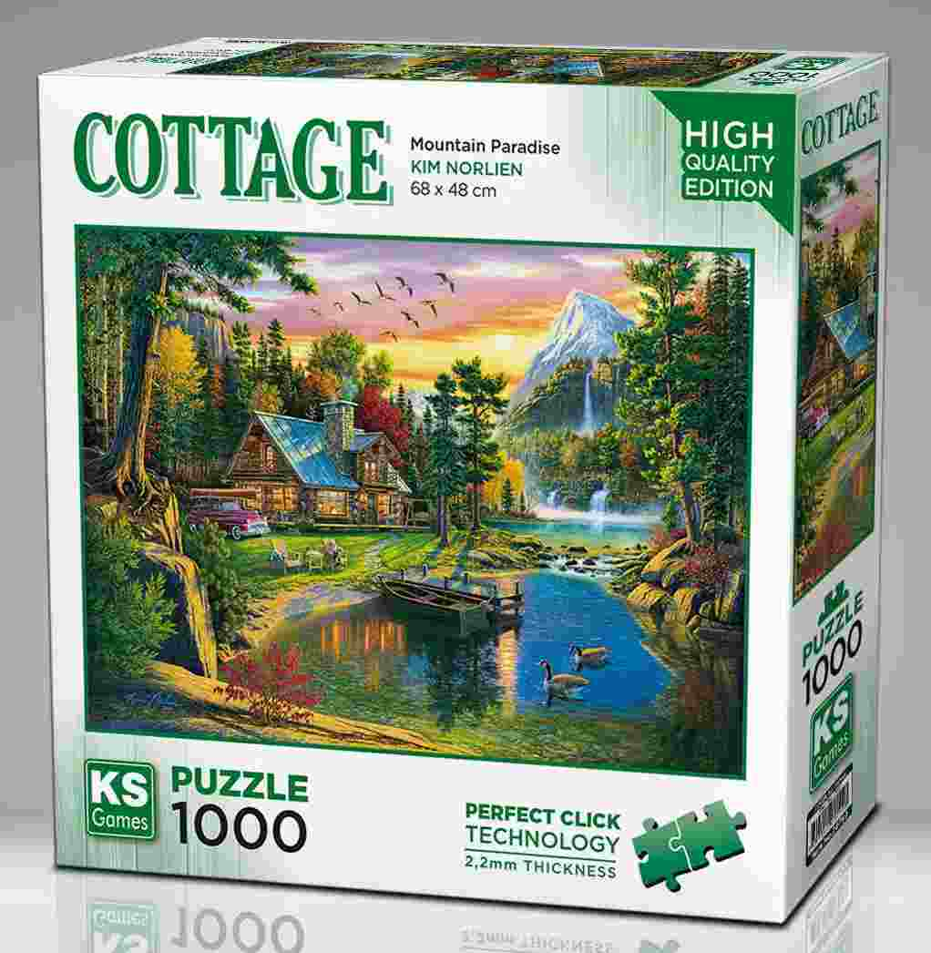 Mountain Paradise Ks Puzzle 1000 Pieces
