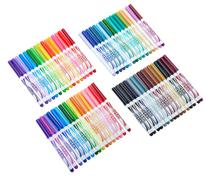 64 Washable Markers (Super Value Pack)