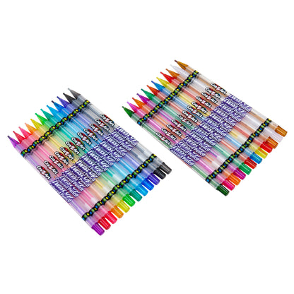 24 Twist-Up Colored Pencils
