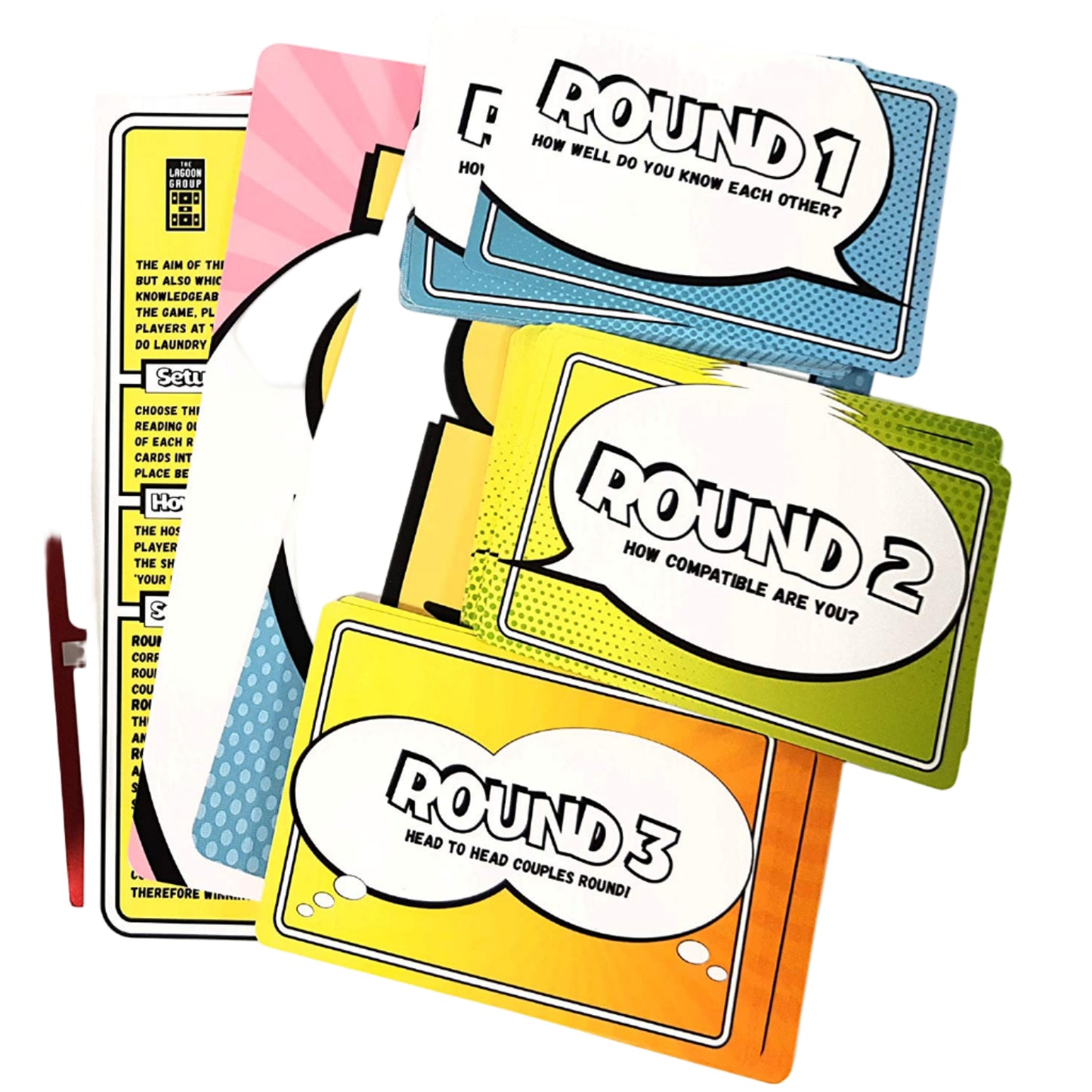 The Couples Quiz – Multi Couple Card Game - 18+ Only