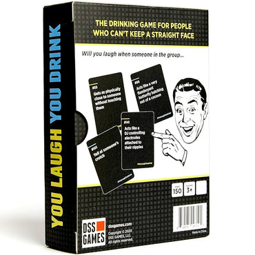 You Laugh You Drink - Drinking Card Game - 18+ Only
