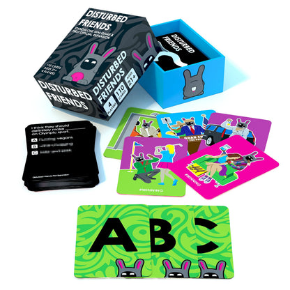 Disturbed Friends - Hilarious Party Card Game - 18 + Only