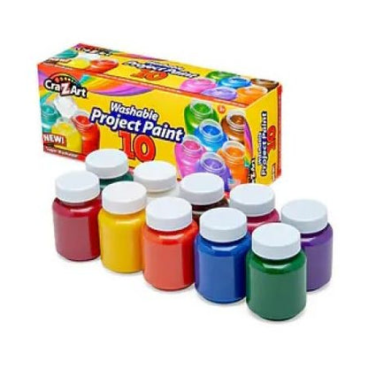 Washable Kids' Paint – 10 Classic Colors