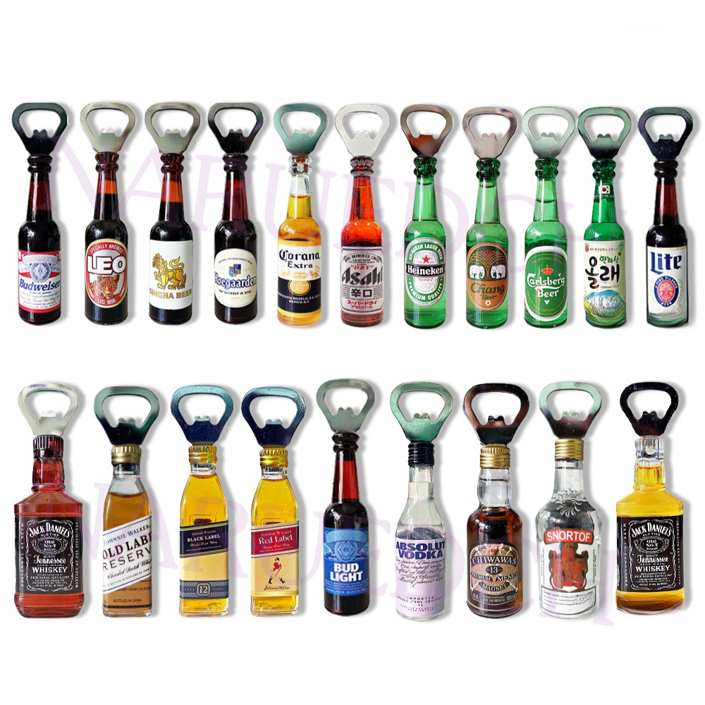 Bottle Opener & Beer Fridge Magnets