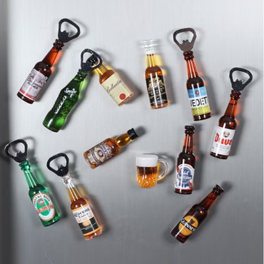 Bottle Opener & Beer Fridge Magnets