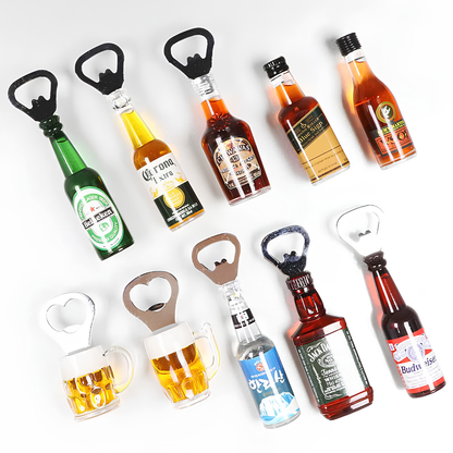 Bottle Opener & Beer Fridge Magnets