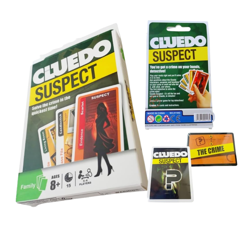 Cluedo Suspect – Card Game