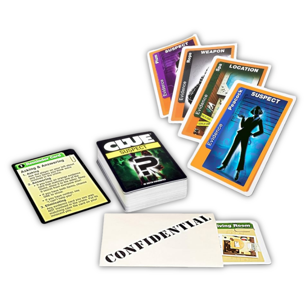 Cluedo Suspect – Card Game